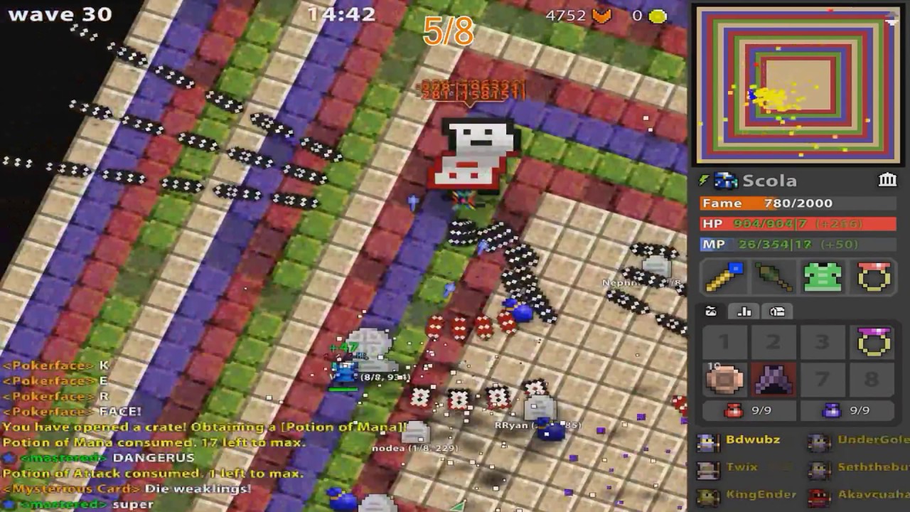 [RotF] 16/16 Sorcerer NPE w/ Runes [Rotmg pserver] - YouTube