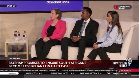 PASA - Newzroom Afrika - Launch of PayShap Video 2