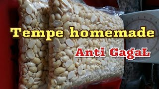 Cara membuat Tempe homemade Enak Anti gagal