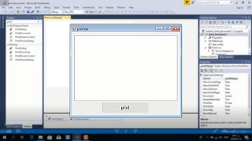 طباعة المستندات | سي شارب | Print Document | c#