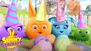 SUNNY BUNNIES  ICE CREAM PARTY | SEASON 2 COMPILATION | Cartoons for Kids