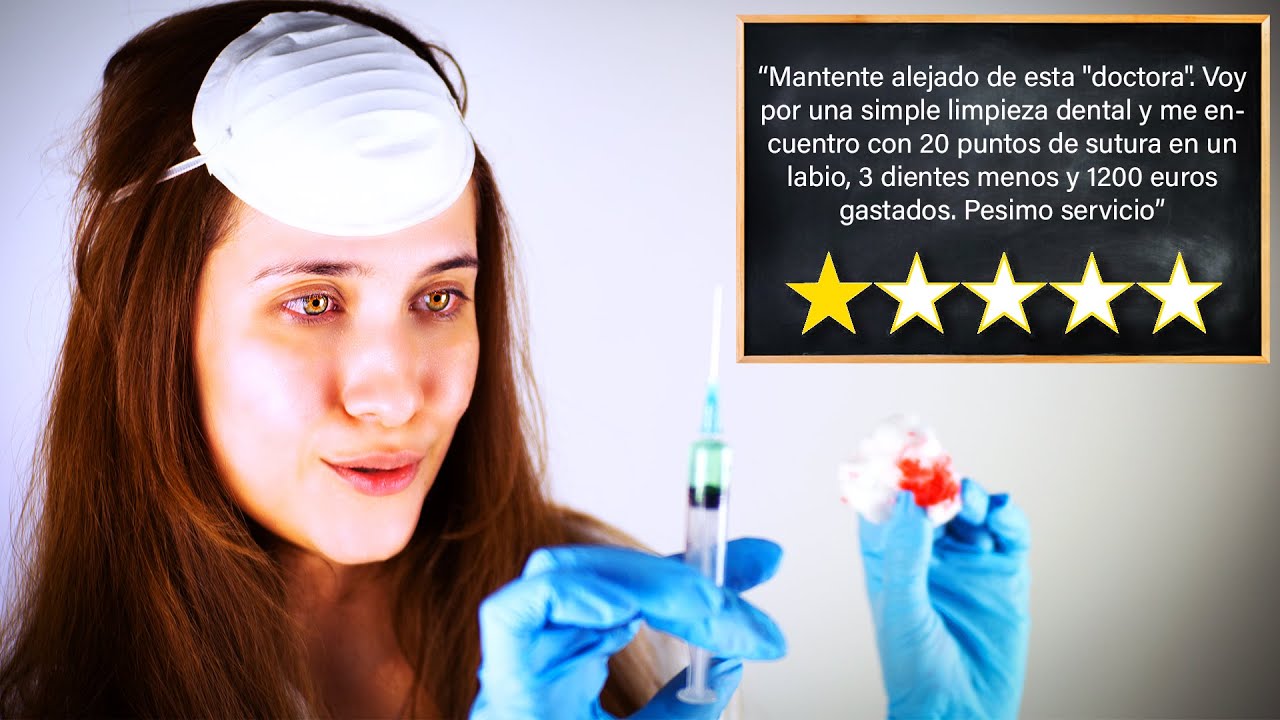 El peor dentista de la ciudad | Worst reviewed roleplay | ASMR Español | Asmr with Sasha asmr just talking
