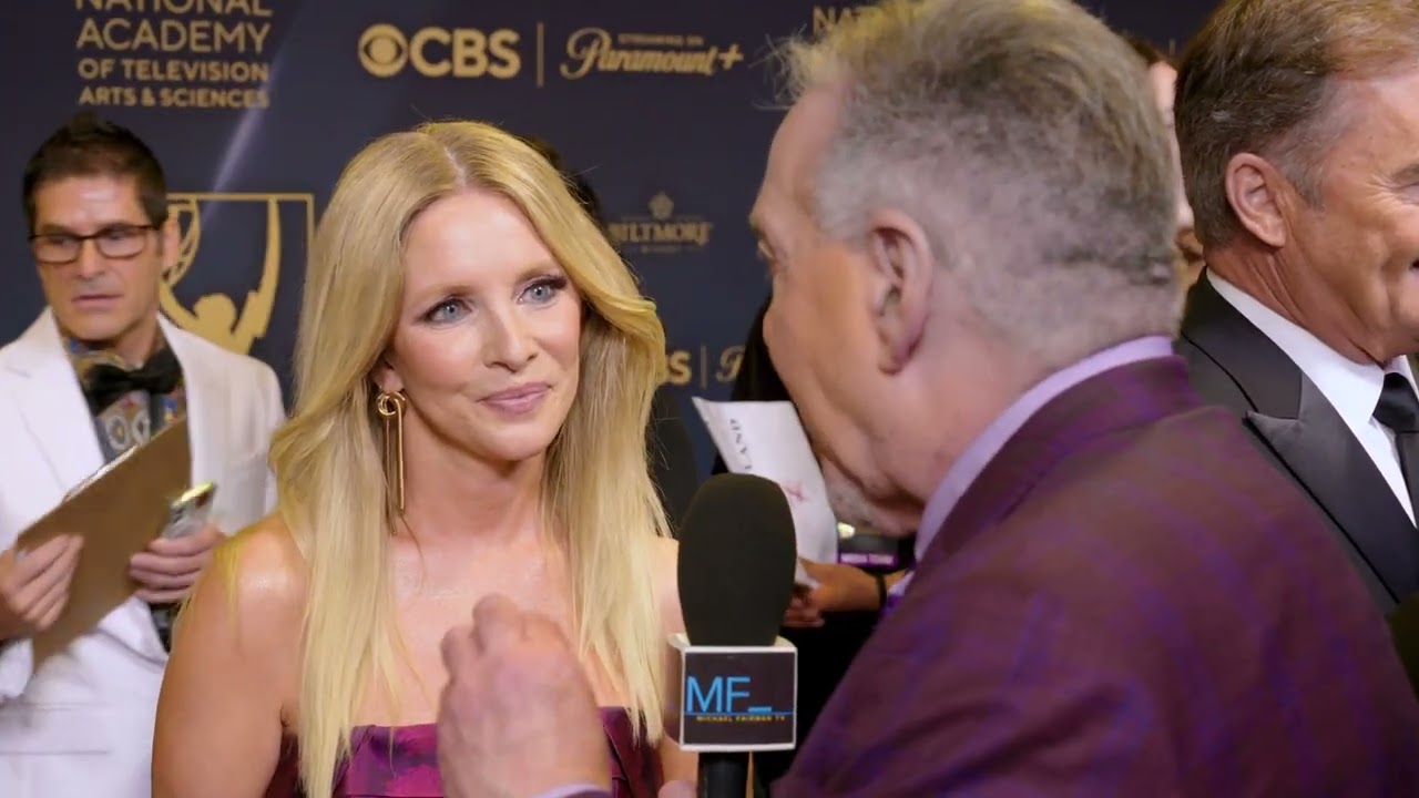 Lauralee Bell Interview - The Young and the Restless - 2024 Daytime Emmys Red Carpet