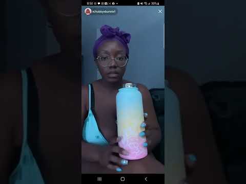 Busty black girl Tiktok Live #1