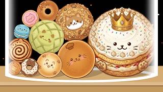 FLUFFY MERGE BAKERY - Watermelon Game , Giant Cat Cake Merge, Drop & Merge Puzzle Game screenshot 4