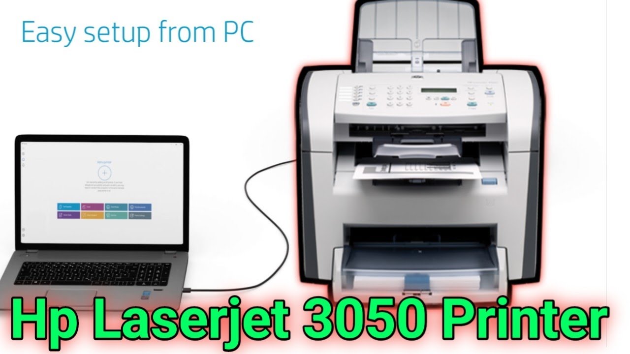 Kollega Hverdage Jo da How to HP LaserJet 3050 All-in-One Printer Software and Driver setup and  install without cd 2022. - YouTube