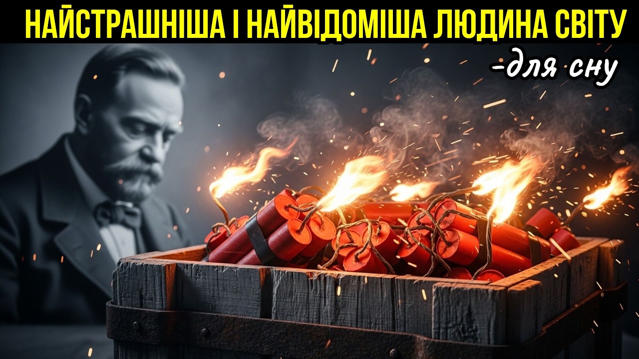 Альфред Нобель: Торговець смертю або Людин  | Історія для сну