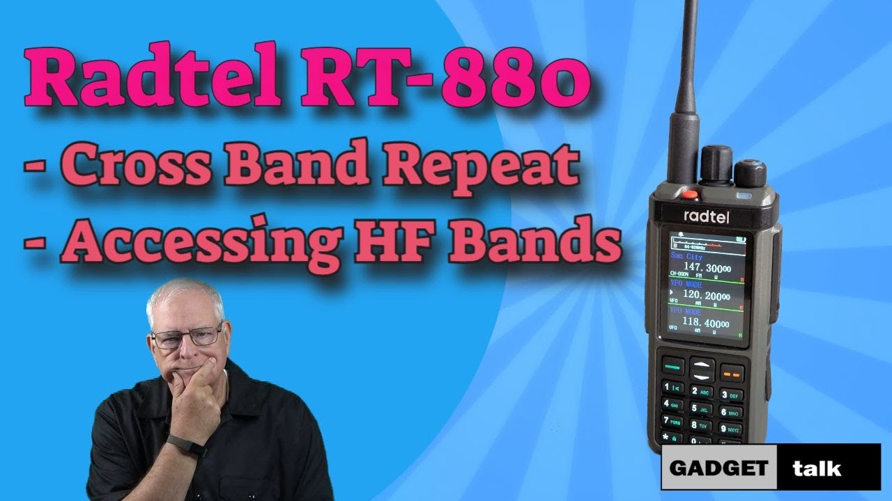 RT 880 Additional Features. Using Crossband Repeat and Accessing HF Receive Bands.