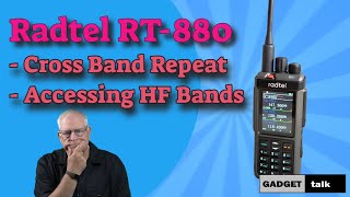 RT 880 Additional Features. Using Crossband Repeat and Accessing HF Receive Bands.