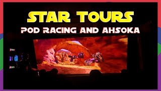 Star Tours - Pod Racing & Ahsoka | Disneyland 2024 by The Entertainment Connection 241 views 3 weeks ago 6 minutes, 19 seconds