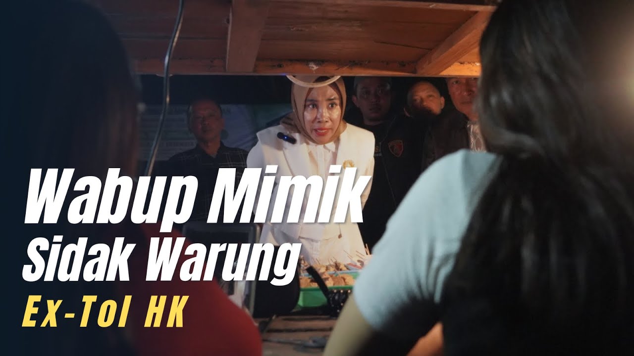 Wakil Bupati Sidoarjo Sidak Warung Kawasan Ex-Tol HK