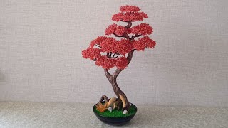 :     -. Red bonsai master class.