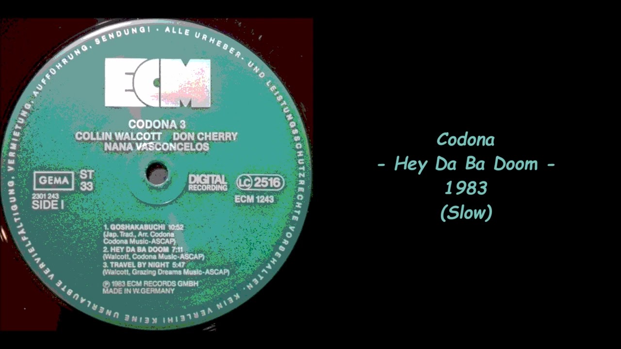 Codona - Hey Da Ba Doom - 1983 (Slow)