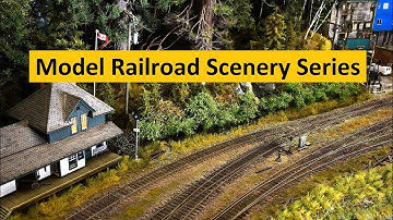 Layering Substrate for Realistic Model Railroad Terrain # 346 | Scenery Series # 4 |  Boomer Diorama