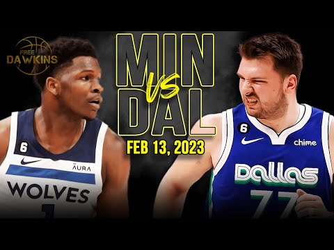 Dallas Mavericks vs Minnesota Timberwolves Full Game Highlights | Feb 13, 2023 | FreeDawkins