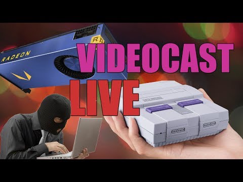 VideoCast Adrenaline AO VIVO: Vega Frontier, Petya e Super NES Classic