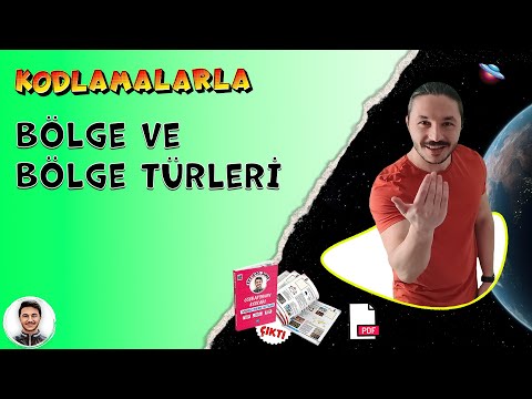 BÖLGE VE BÖLGE TÜRLERİ 📌 Tyt coğrafya - 9.sınıf Coğrafya 📂PDF Ders Notları