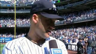 2011/07/09 Jeter on 3,000th hit