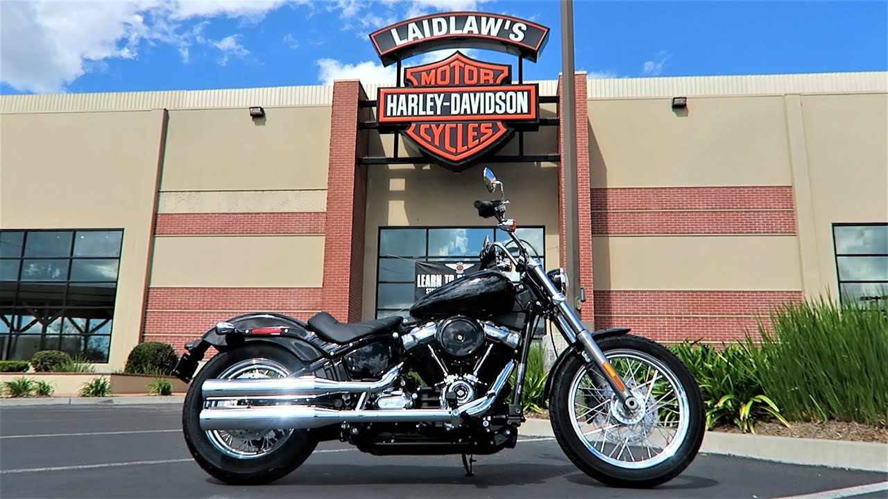 2020 Harley Davidson Softail Standard Fxst Test Ride And Review Youtube