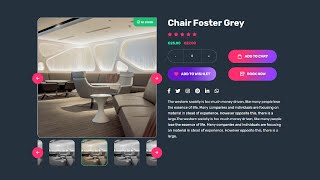 Easily create product details page using HTML CSS Bootstrap with Slick js nice number js plugin Guide