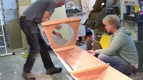 Wharram Mana 24 kit - assembling lower hull