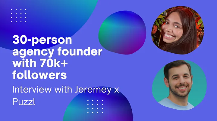How Jeremy Moser built an audience of 70,000+ foll...