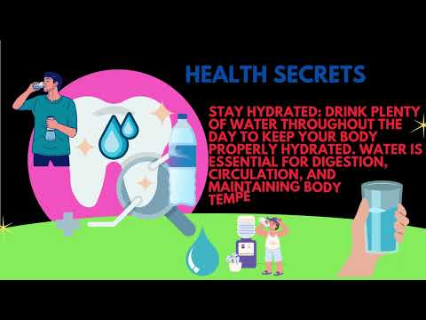 Stay Hydrated: Drink
