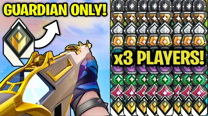 Guardian Only Radiant VS 3 of Every Rank, until he loses