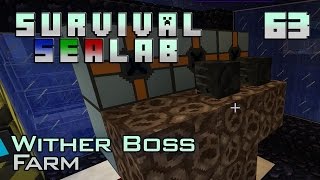 Wither Boss Farm (Minecraft | Survival Sealab #63) [FTB Monster]