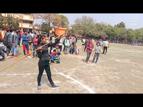 javelin through by girls @ DBS college kanpur