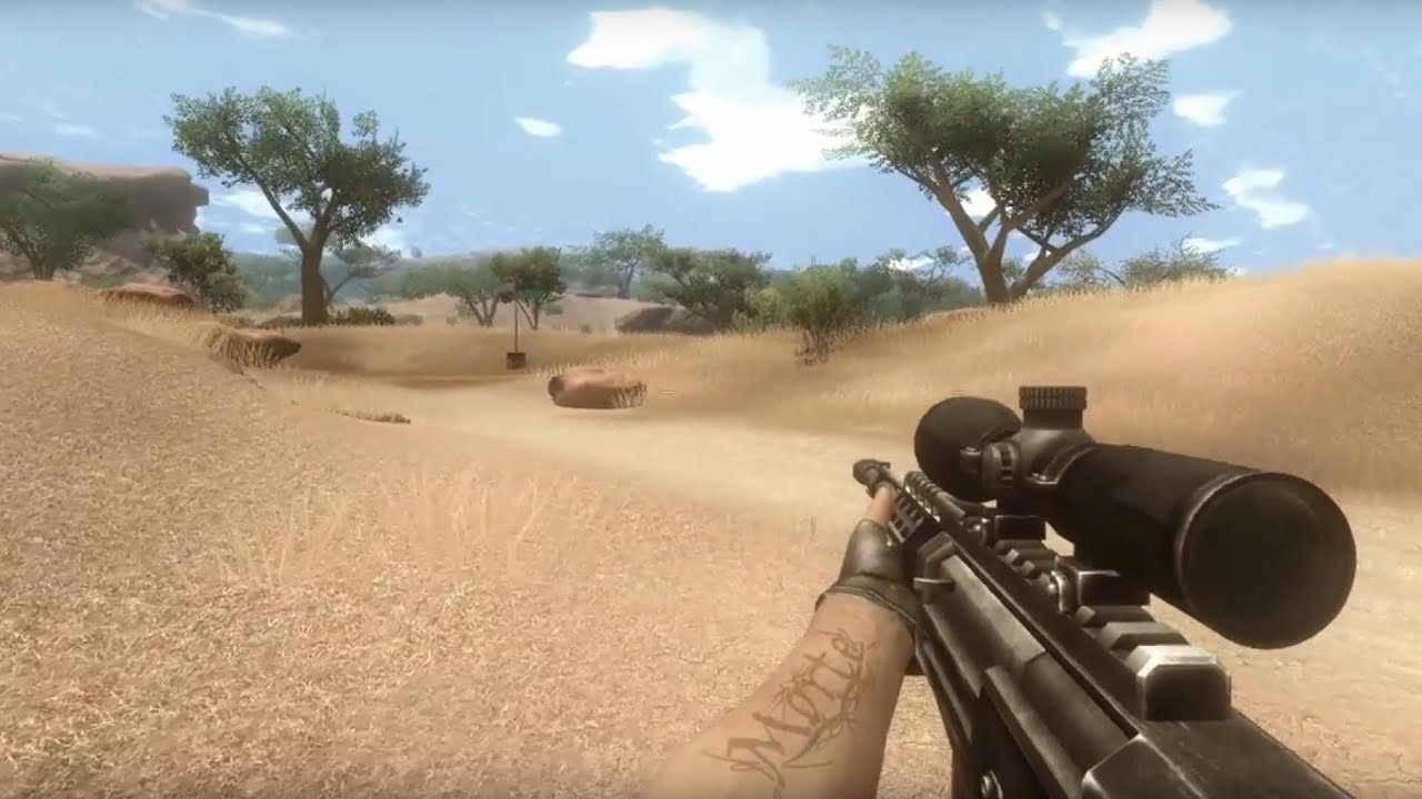 HOW BIG IS THE MAP in Far Cry 2? Drive Across the Map (Map 2) 