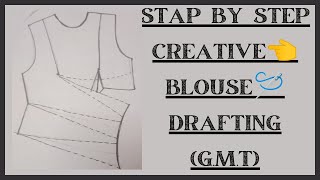 very easy 👍 blouse design | pattern making @fashion academyMJ #shorts screenshot 4