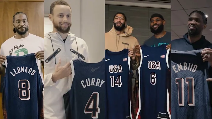 Team USA players receive their jersey's for 2024 Olympics in Paris - DayDayNews