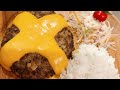Como fazer o hambrguer do bikkuri donkey    hamburger steak recipe  tomo tchan