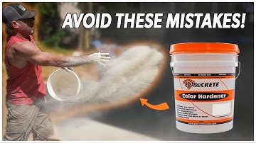 8 Things Every Contractor Should Know About Color Hardener!