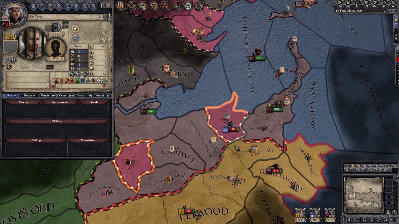 crusader kings two, ck2, game of thrones, game of thrones mod, aegons conqu...