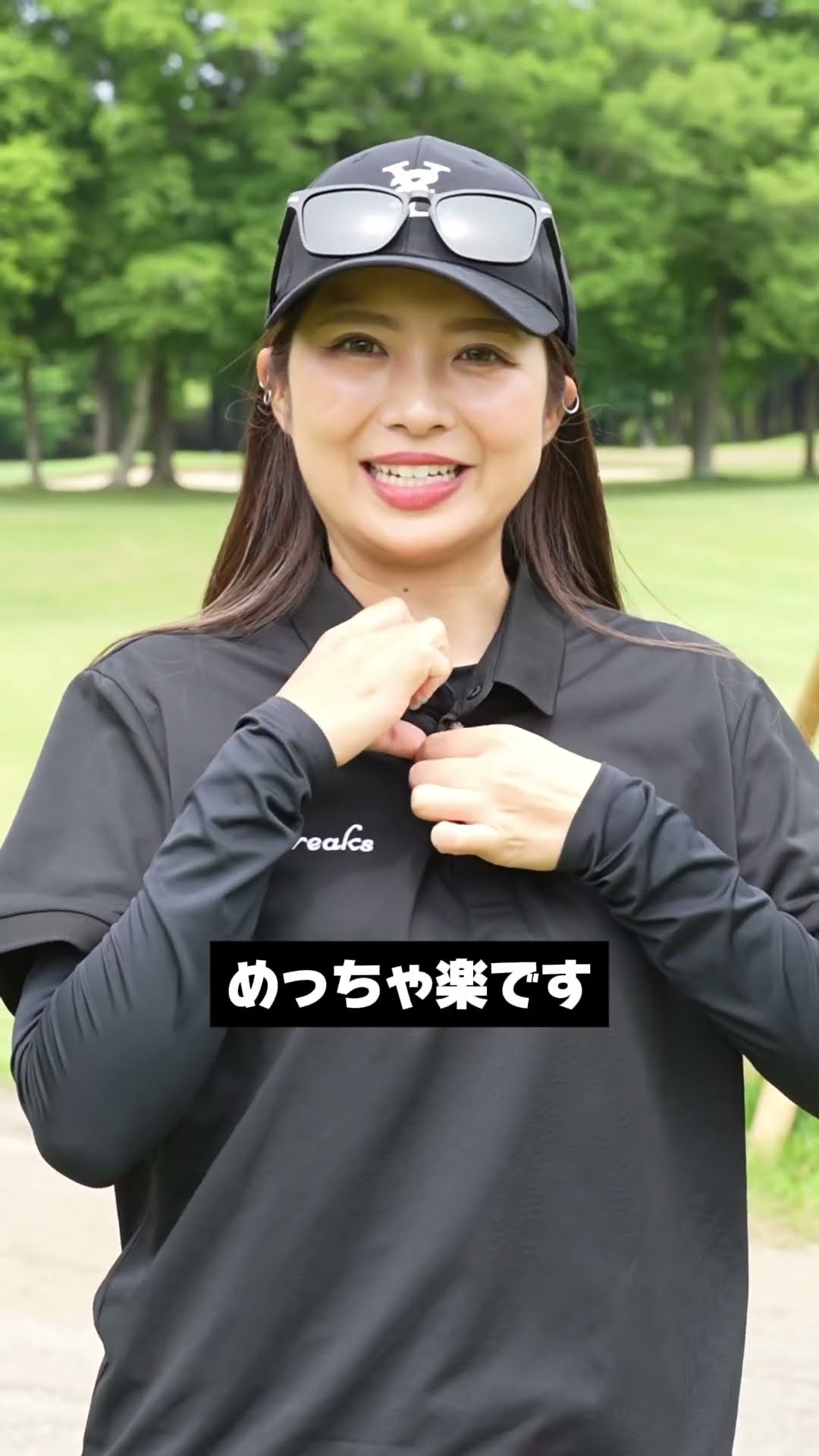 This double embroidered polo shirt is so cute and