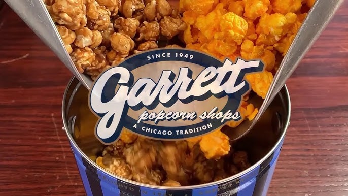 CheeseCorn - Petite Tins  Cheese popcorn by Garrett Popcorn Shops