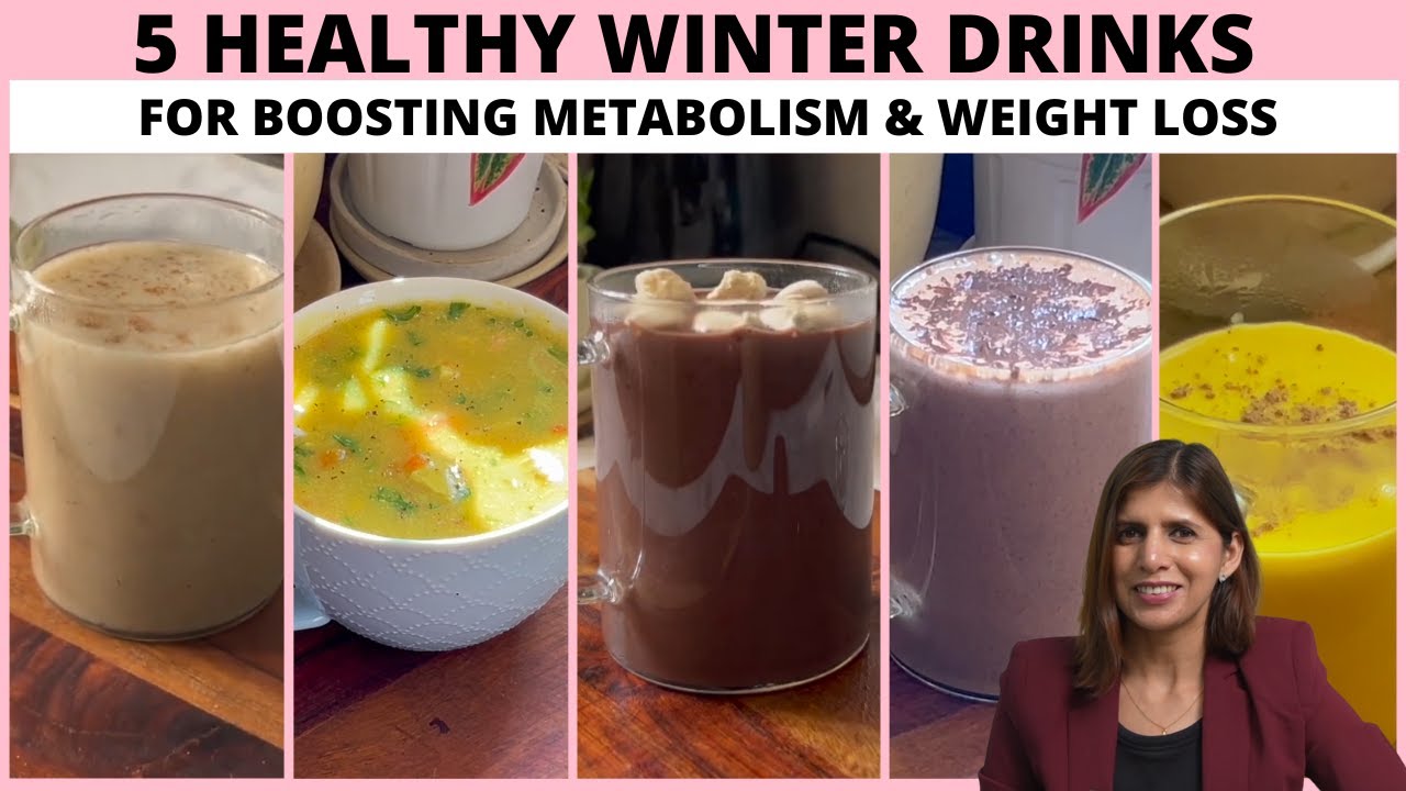 5 полезных теплых зимних напитков для похудения и ускорения метаболизма | Улучшают пищеварение, и...