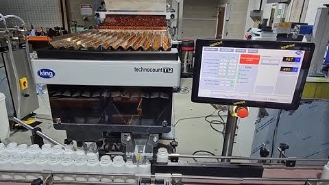 Twin-Lane Automatic Capsule Counter for Pharma & Healthcare Packaging | 30-Count Small Oval Softgels