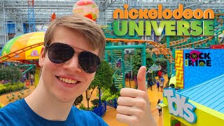 First Time At Nickelodeon Universe In Mall Of America  Nickelodeon Universe Vlog 2023