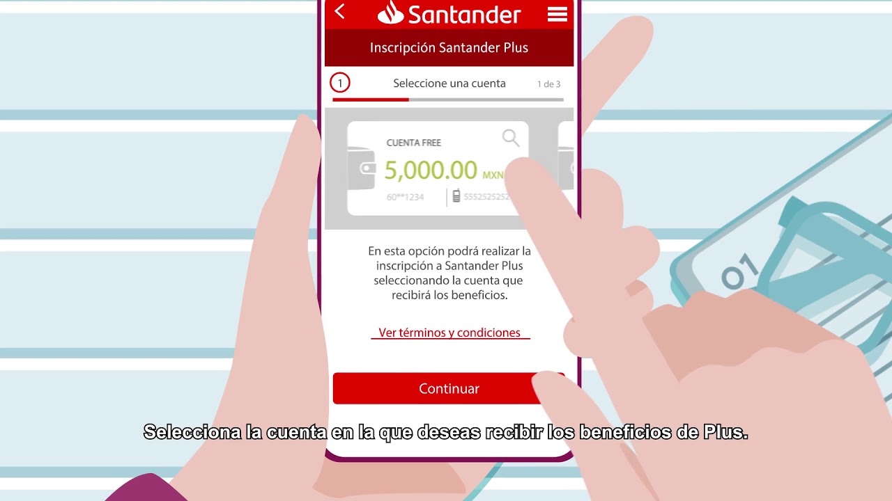 Inscribete A Santander Plus Desde Supermovil Youtube