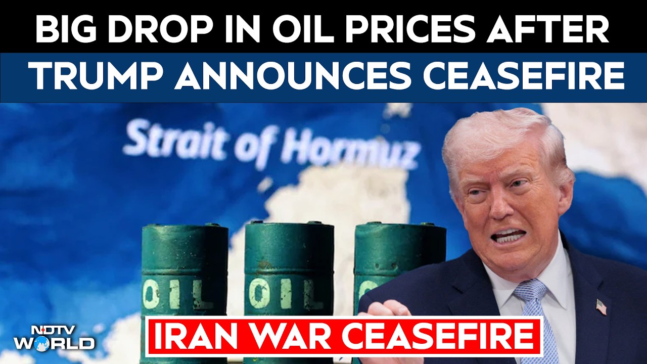 Brent Crude Oil | Big Drop In Oil Prices After Trump Announces 2-Week ...