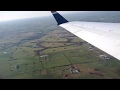 Taking off from Blue Grass Airport in Lexington Kentucky