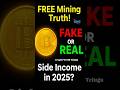 🔥 Crypto Free Mining Truth: Fake aa? Real aa? 30 Secs Lo Full Clarity!