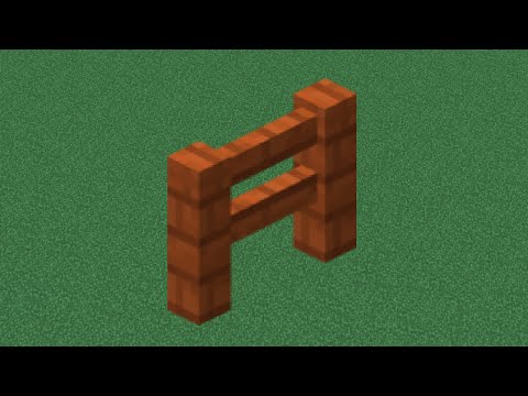 Как скрафтить забор ? (Версия 1.8)