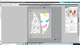 Print and cut with pattern fill in Silhouette Studio