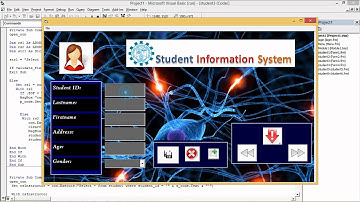 How to save, update, add, delete and search in a Simple Student Information System using Visual basi