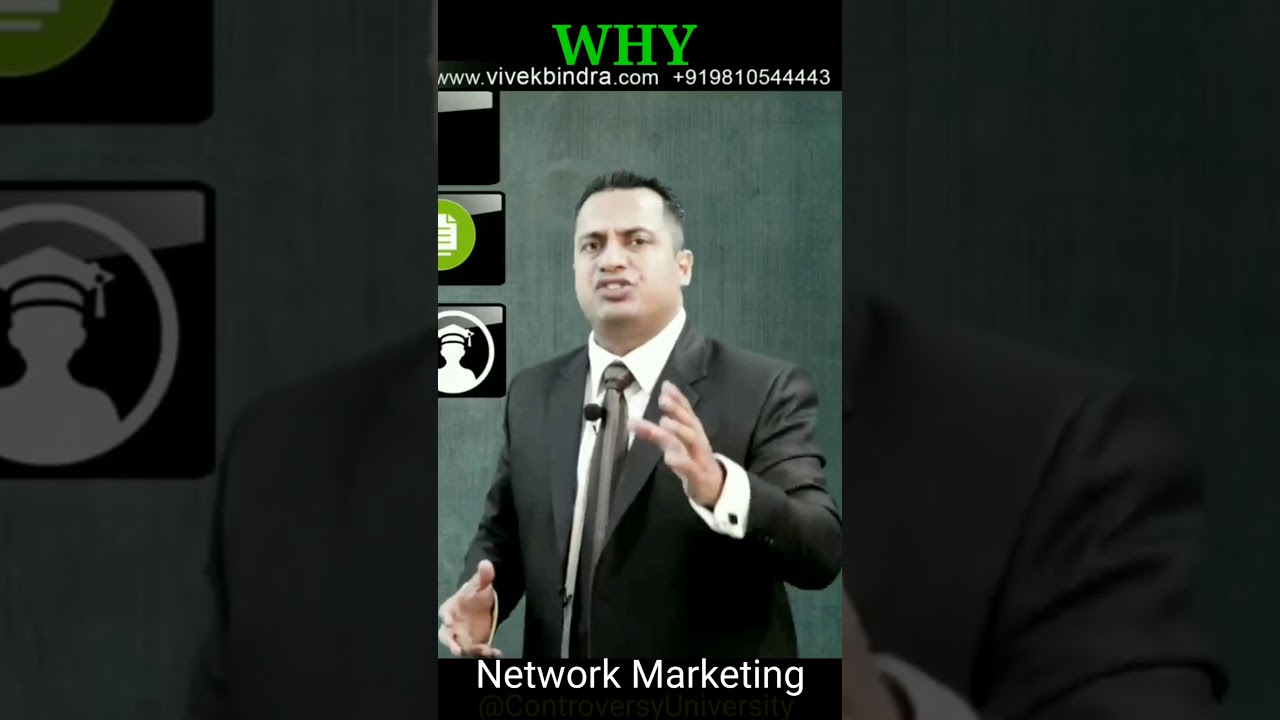 Why Network Marketing For Students | Better Than Jobs | Vivek Bindra | MLM Kya Hai