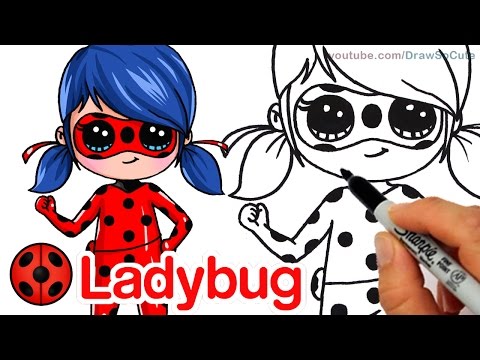 How To Draw Miraculous Ladybug Step By Step Chibi Youtube